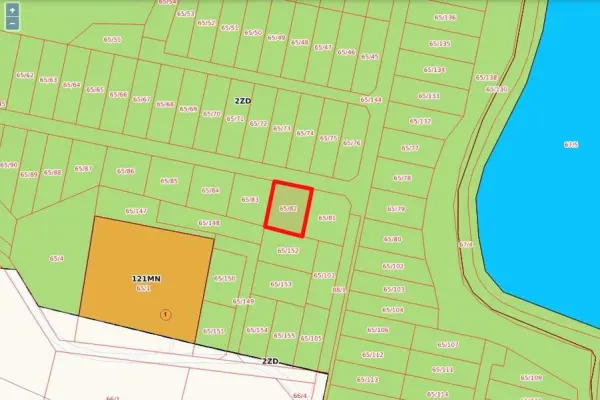 ostródzki, Morąg, Raj, Działka ogrodnicza 502 m2 Raj gm. Morąg